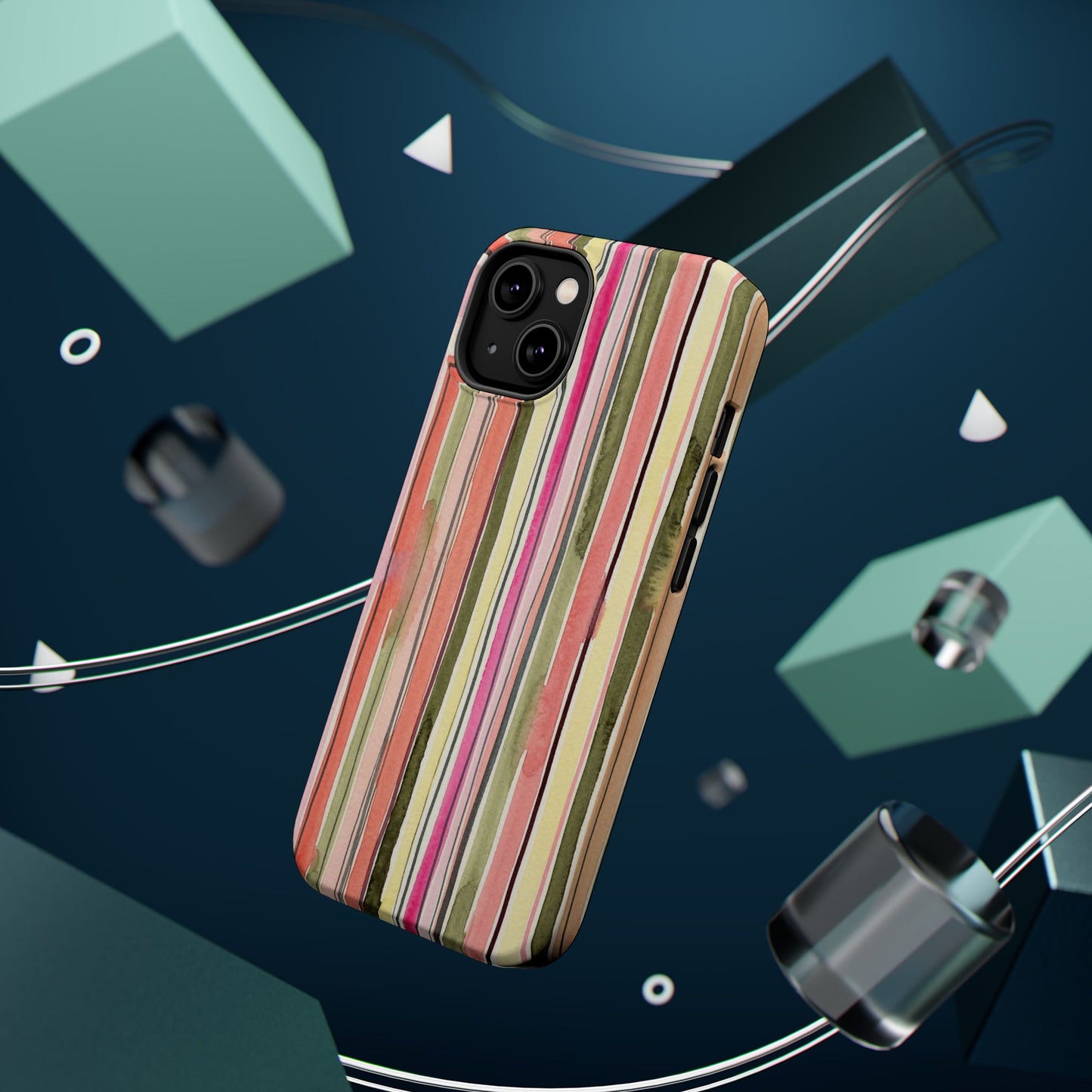 Summer Stripe Magnetic Phone Case