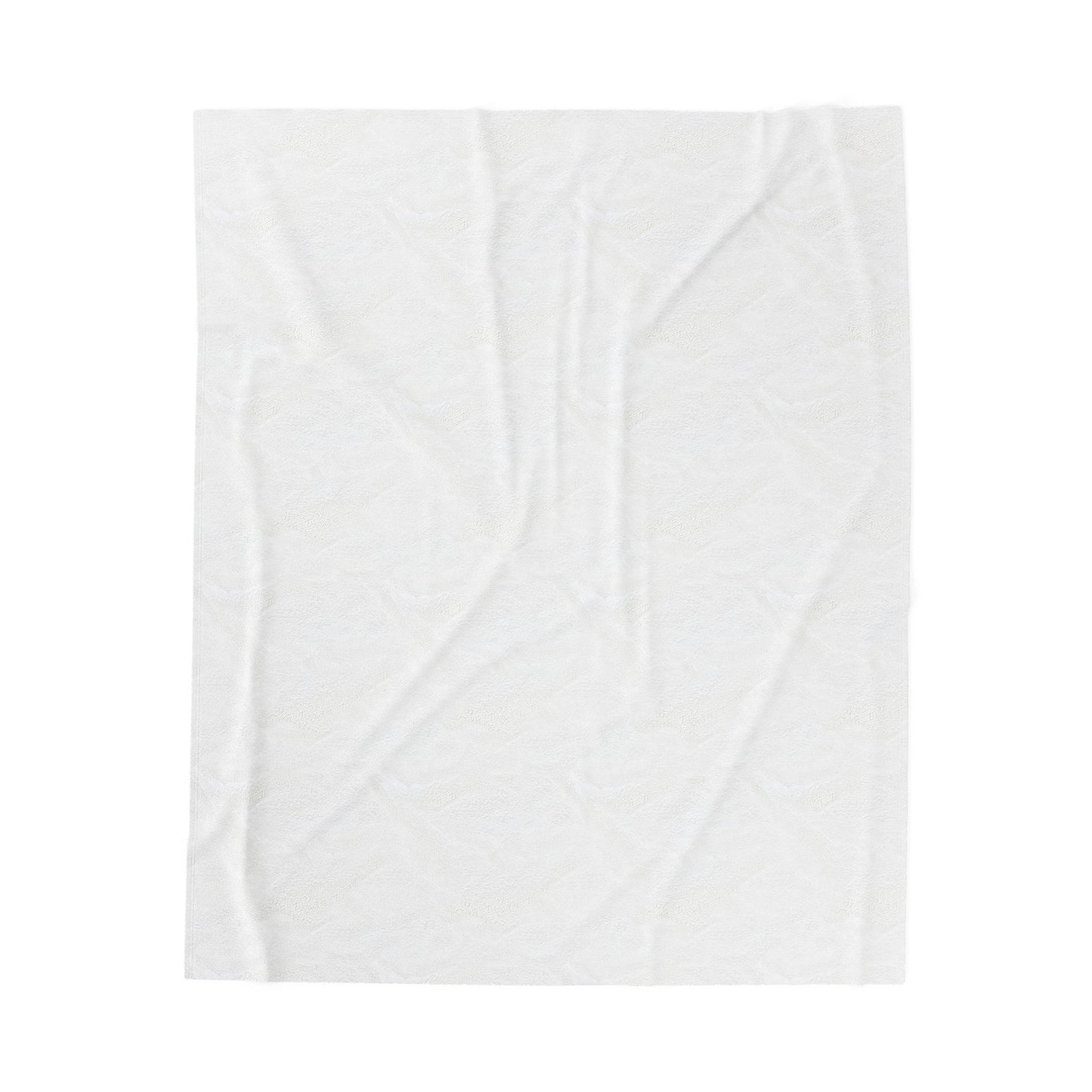 Abstract Flora Velveteen Plush Blanket