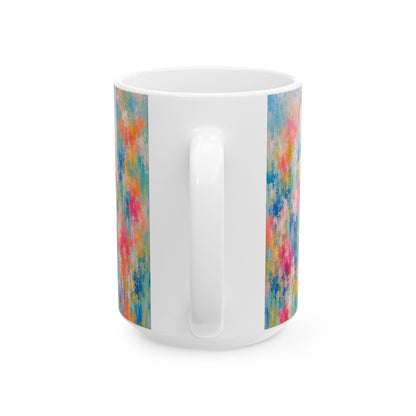 Chromatic Meadow Ceramic Mug