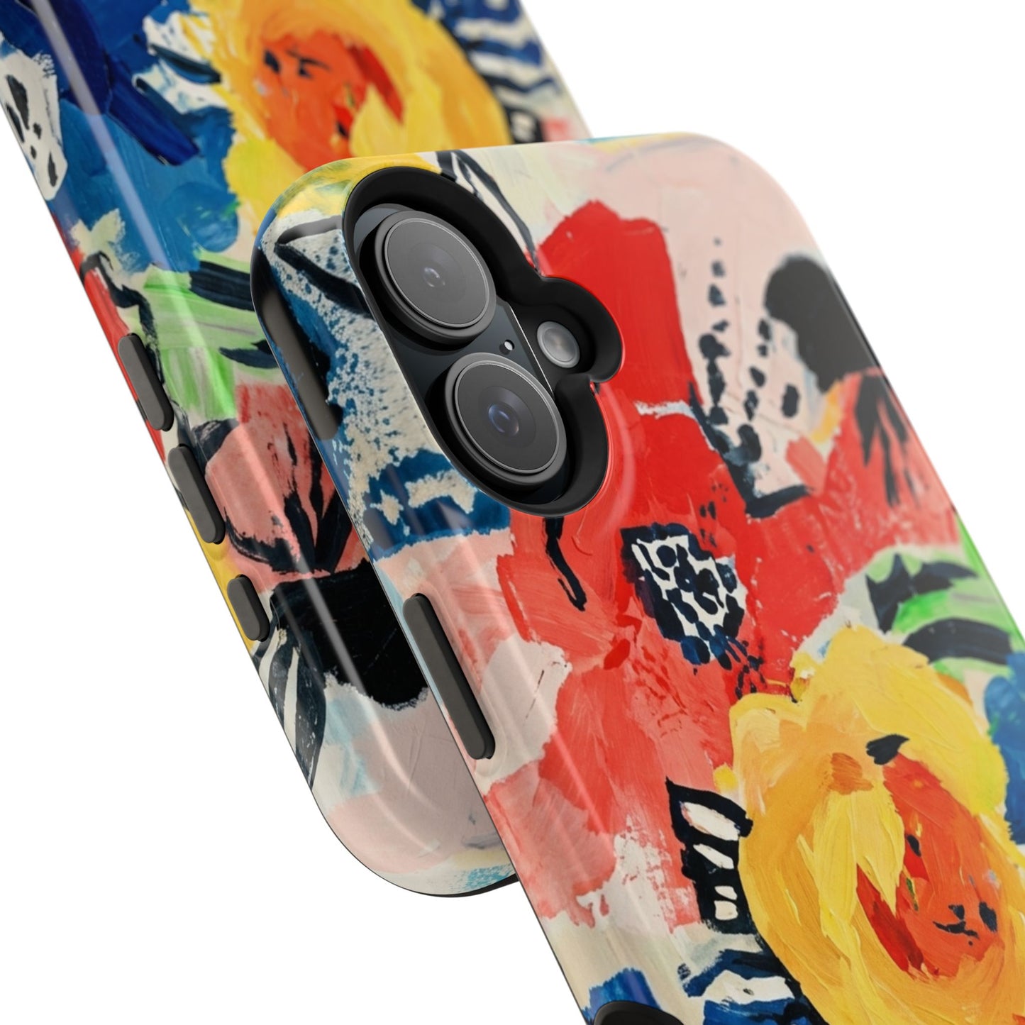 Abstract Flora Magnetic Phone Case