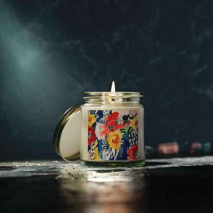 Abstract Flora Scented Candles