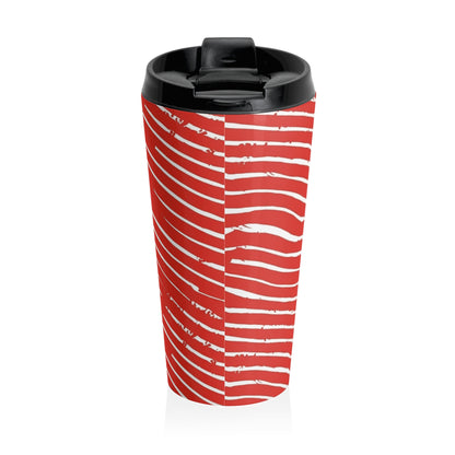 Scarlet Tide Stainless Steel Travel Mug