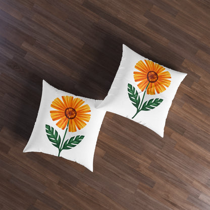 Square Tufted Floor Pillow