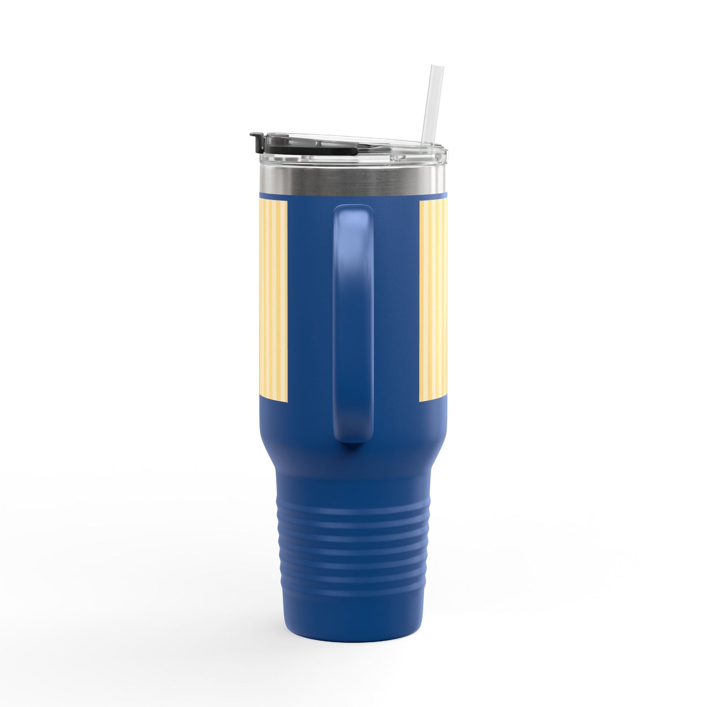 Buttercup Stripe 40oz Insulated Travel Mug