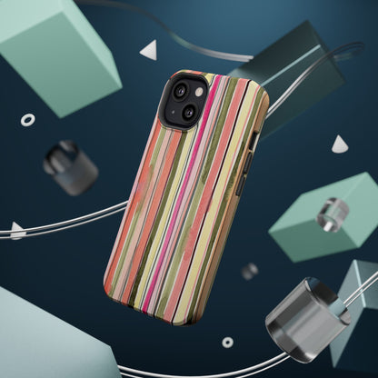 Summer Stripe Magnetic Phone Case