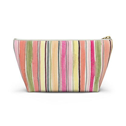 Summer Stripe Accessory Pouch