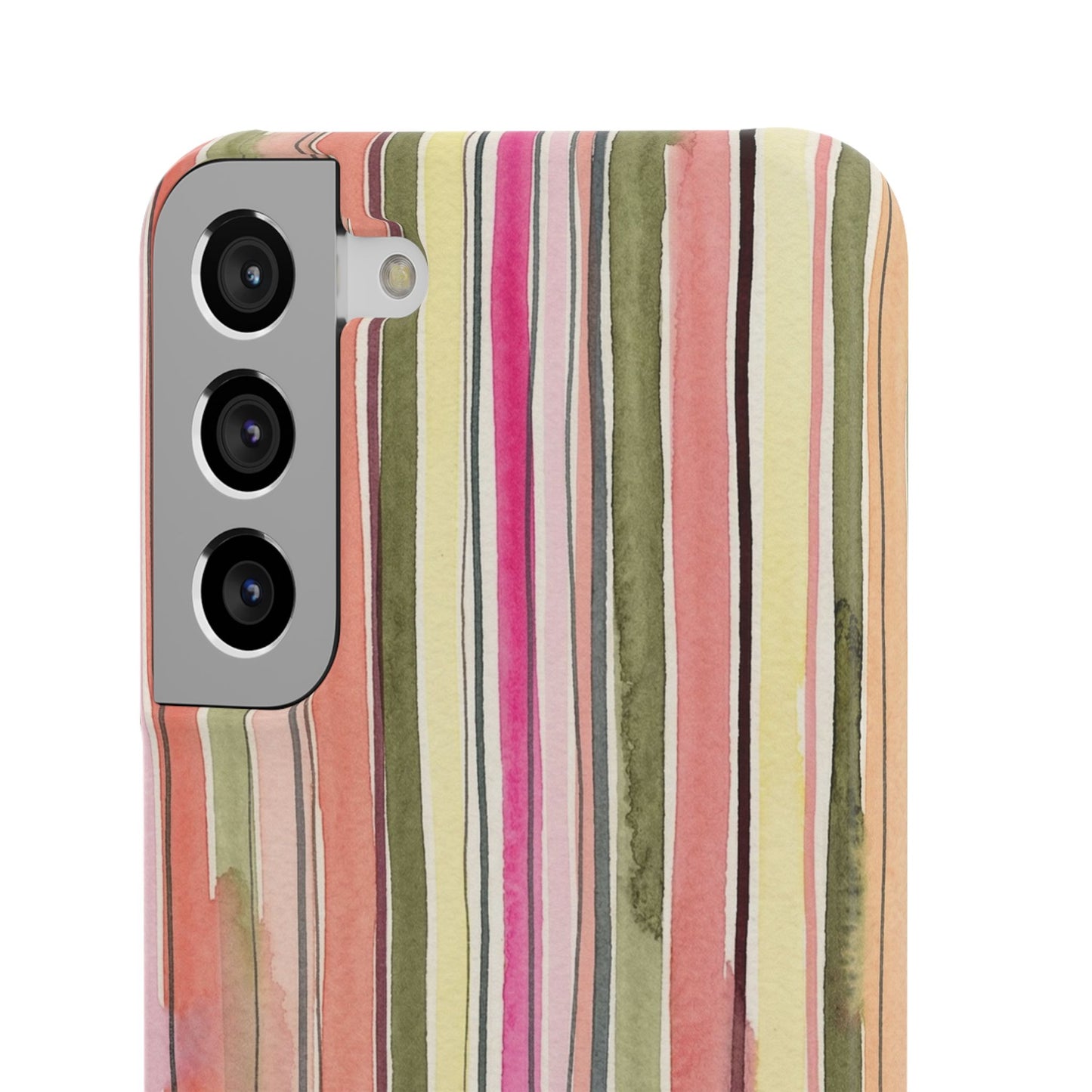 Summer Stripe Snap Phone Case