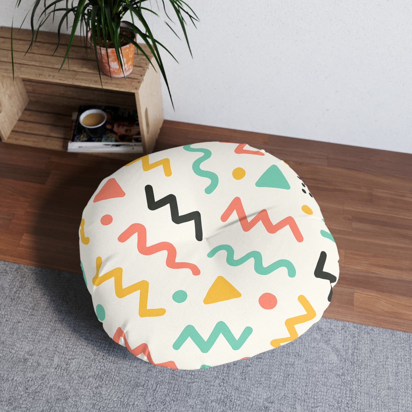 Tufted Floor Pillow