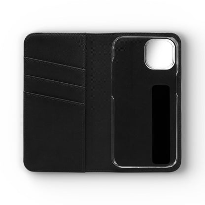 Buttercup Stripe Vegan Leather Flip Case