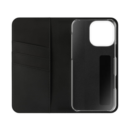 Summer Stripe Vegan Leather Flip Case
