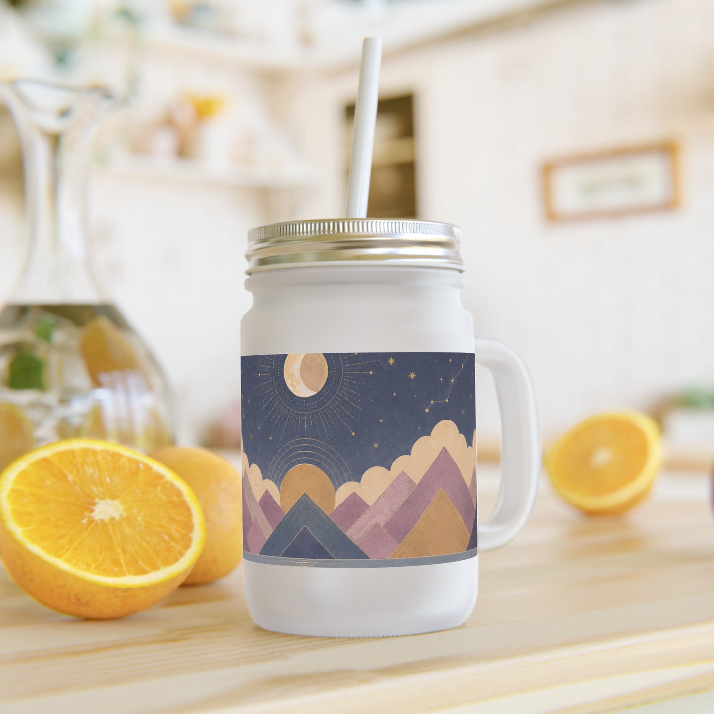 Celestial Vale Mason Jar Tumbler