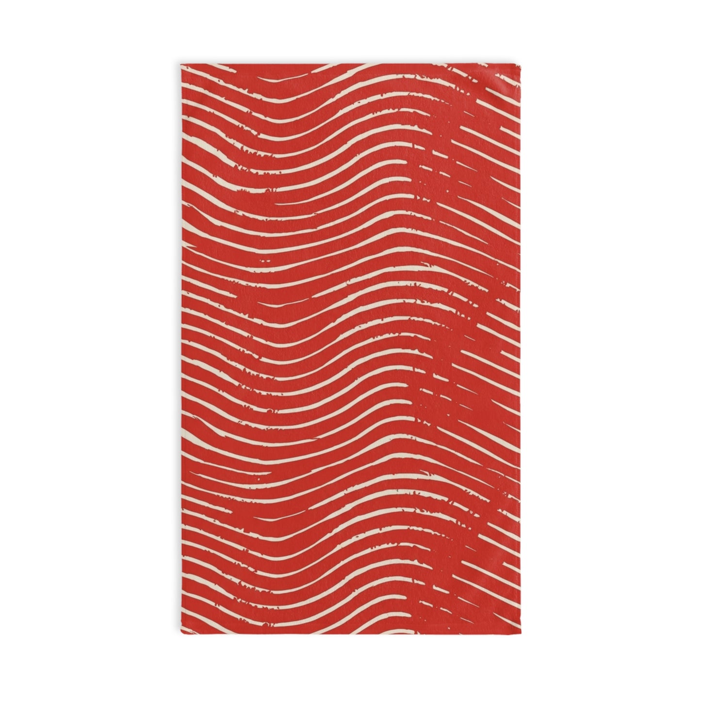 Scarlet Tide Hand Towel