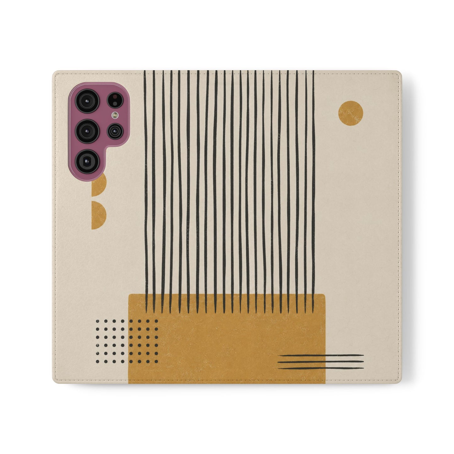 Ochre Cadence Vegan Leather Flip Case