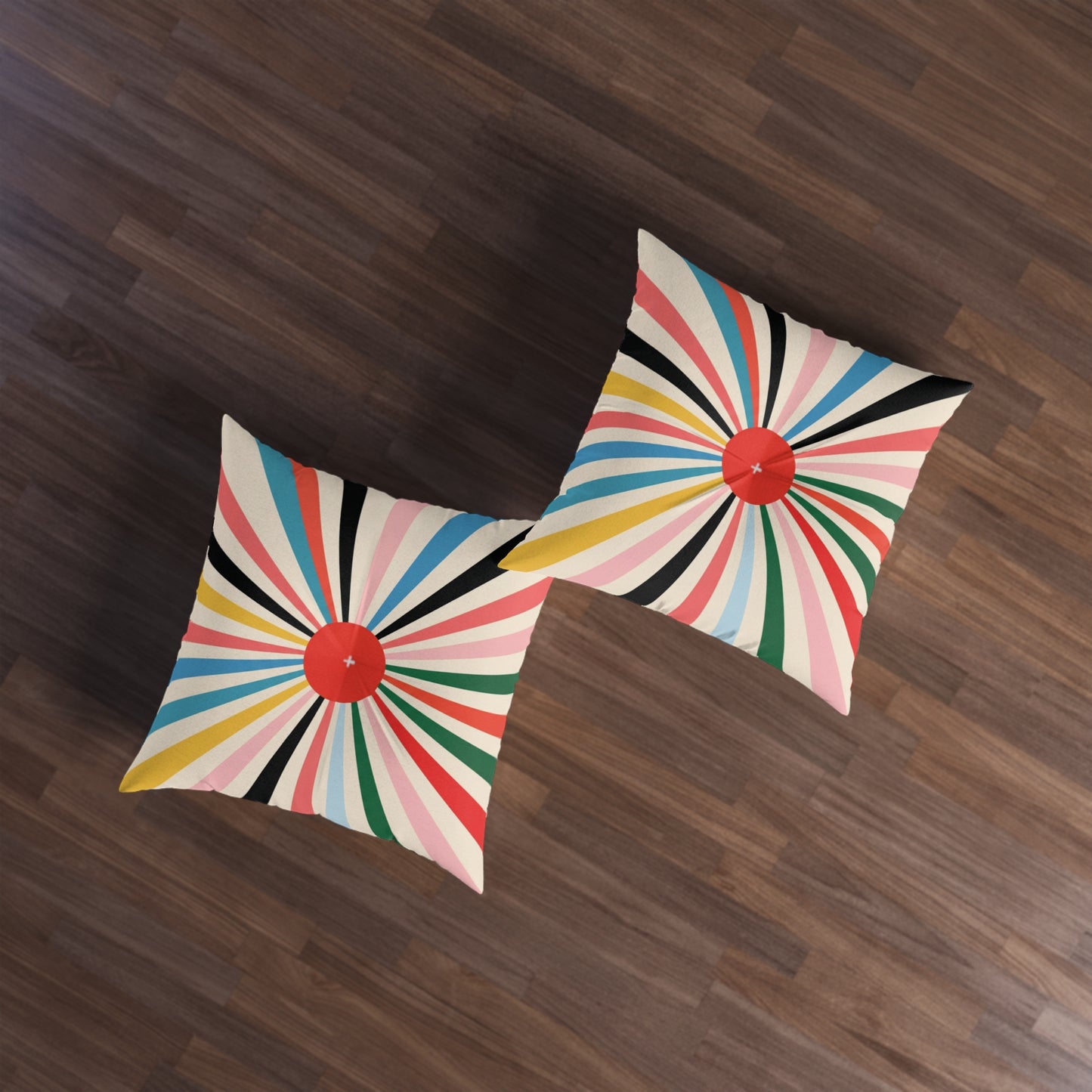 Square Tufted Floor Pillow