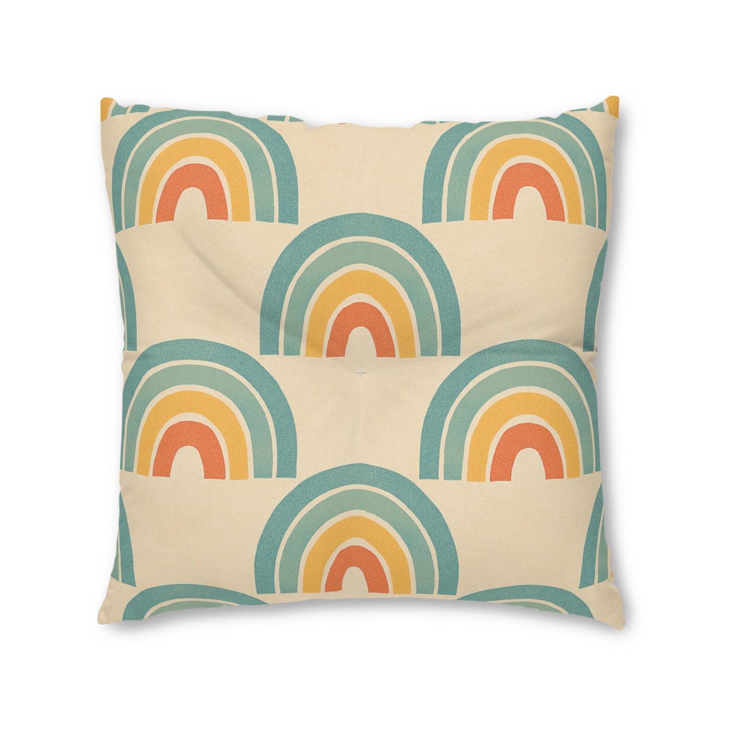 Square Tufted Floor Pillow — Square