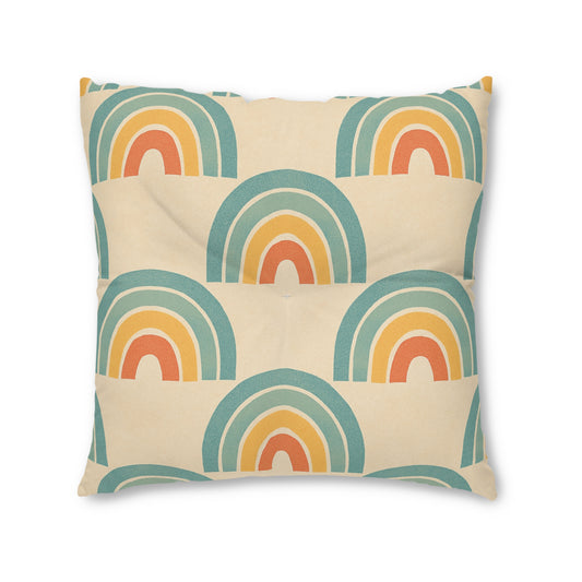 Square Tufted Floor Pillow — Square