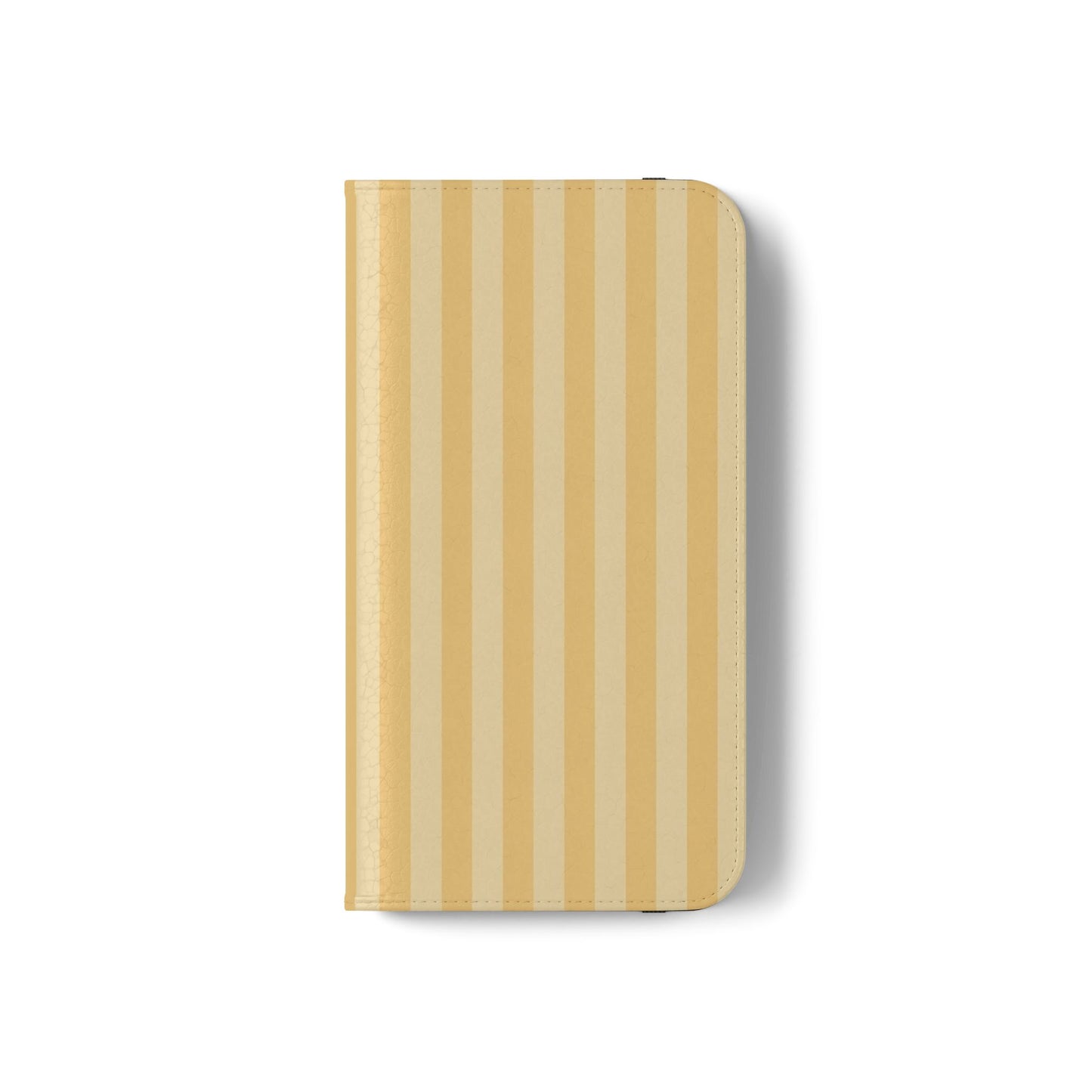 Buttercup Stripe Vegan Leather Flip Case
