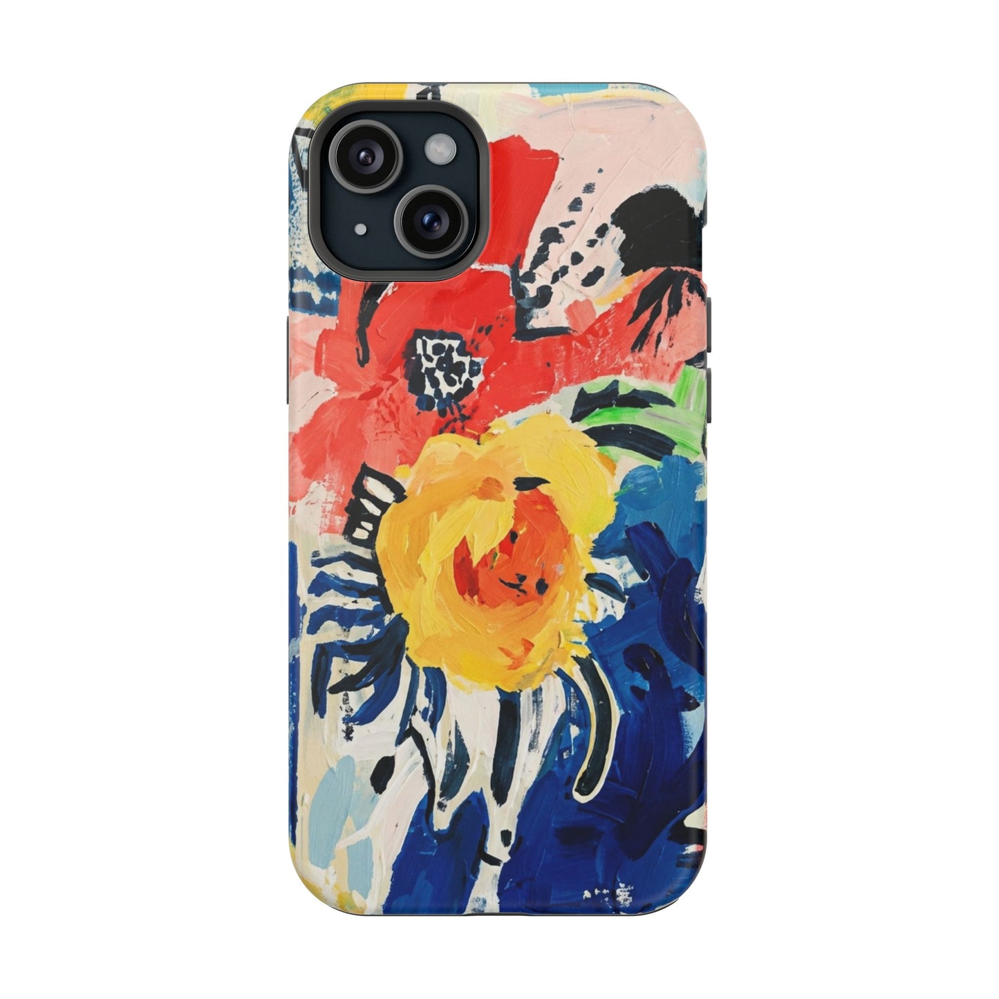 Abstract Flora Magnetic Phone Case
