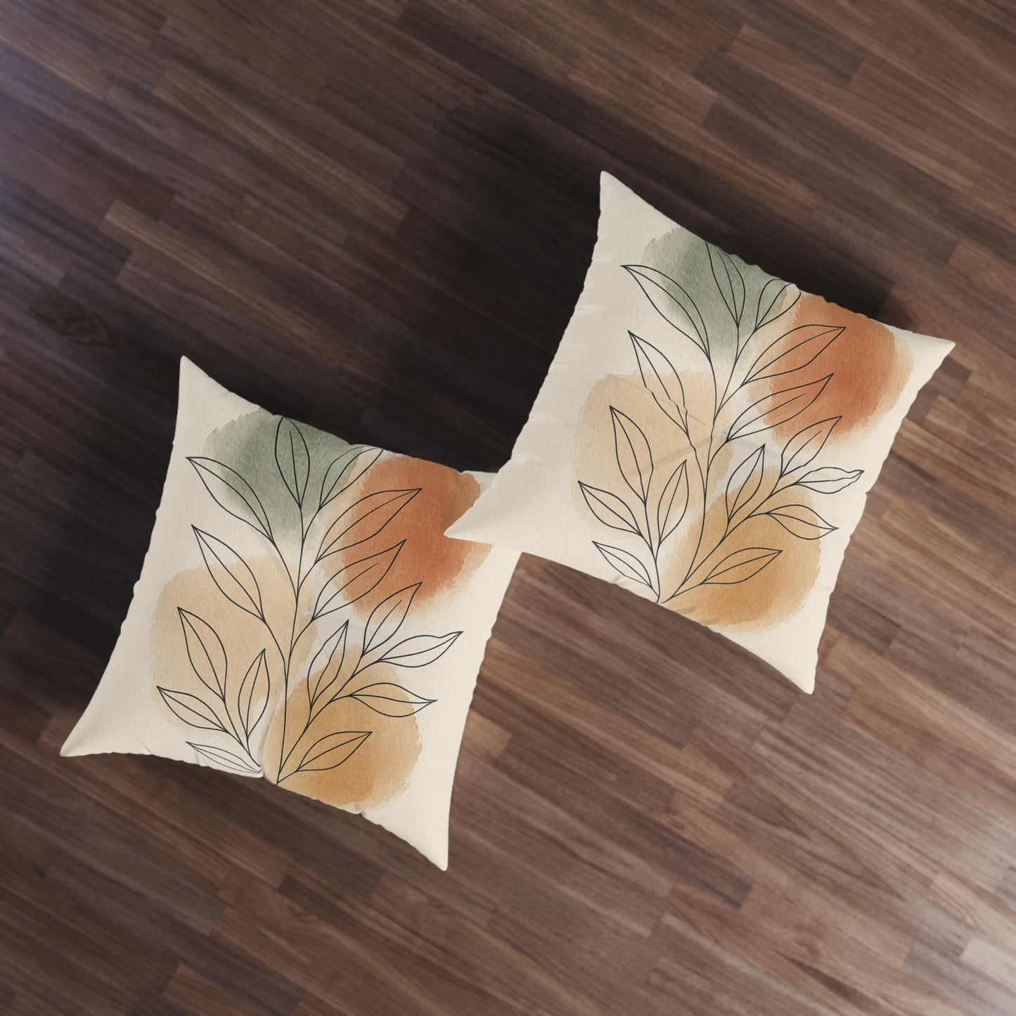 Square Tufted Floor Pillow