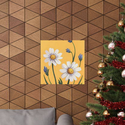 Spring Daisies Art Poster
