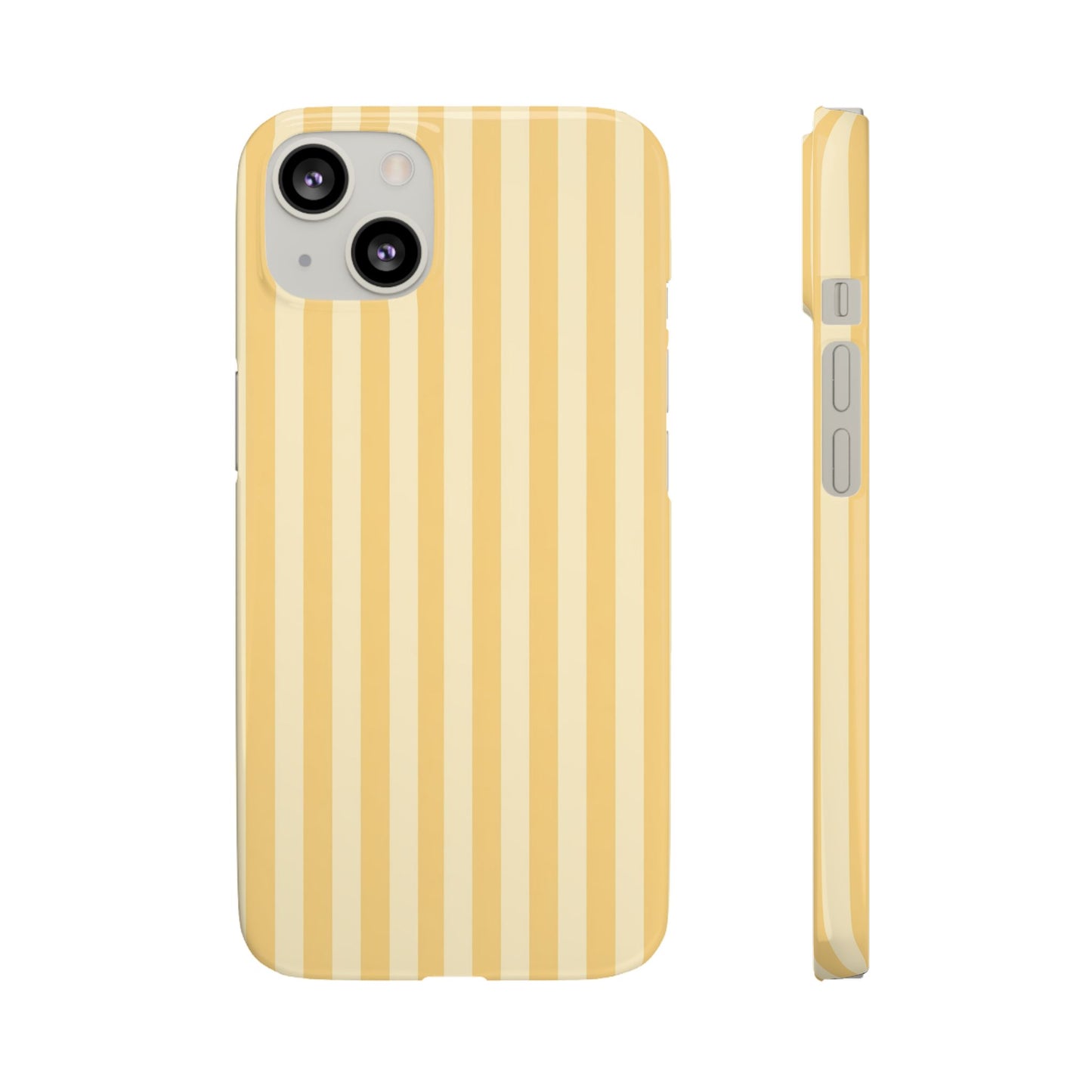Buttercup Stripe Snap Phone Case