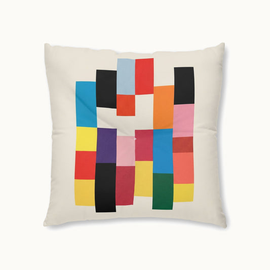 Square Tufted Floor Pillow