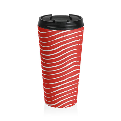 Scarlet Tide Stainless Steel Travel Mug