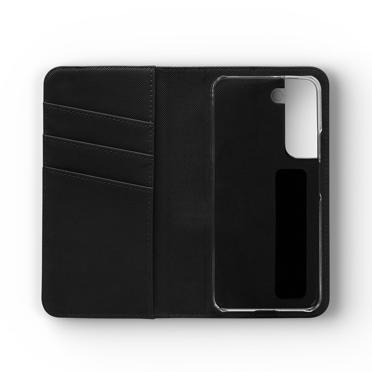Summer Stripe Vegan Leather Flip Case