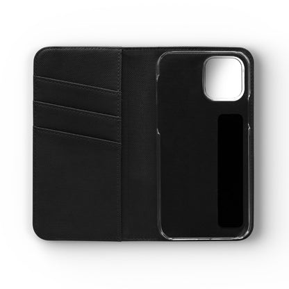 Abstract Flora Vegan Leather Flip Case