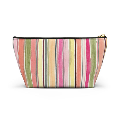 Summer Stripe Accessory Pouch