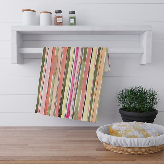 Summer Stripe Tea Towel
