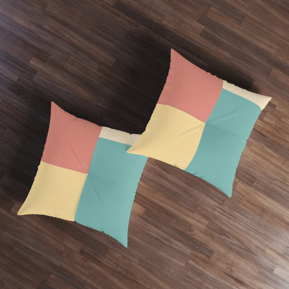 Square Tufted Floor Pillow