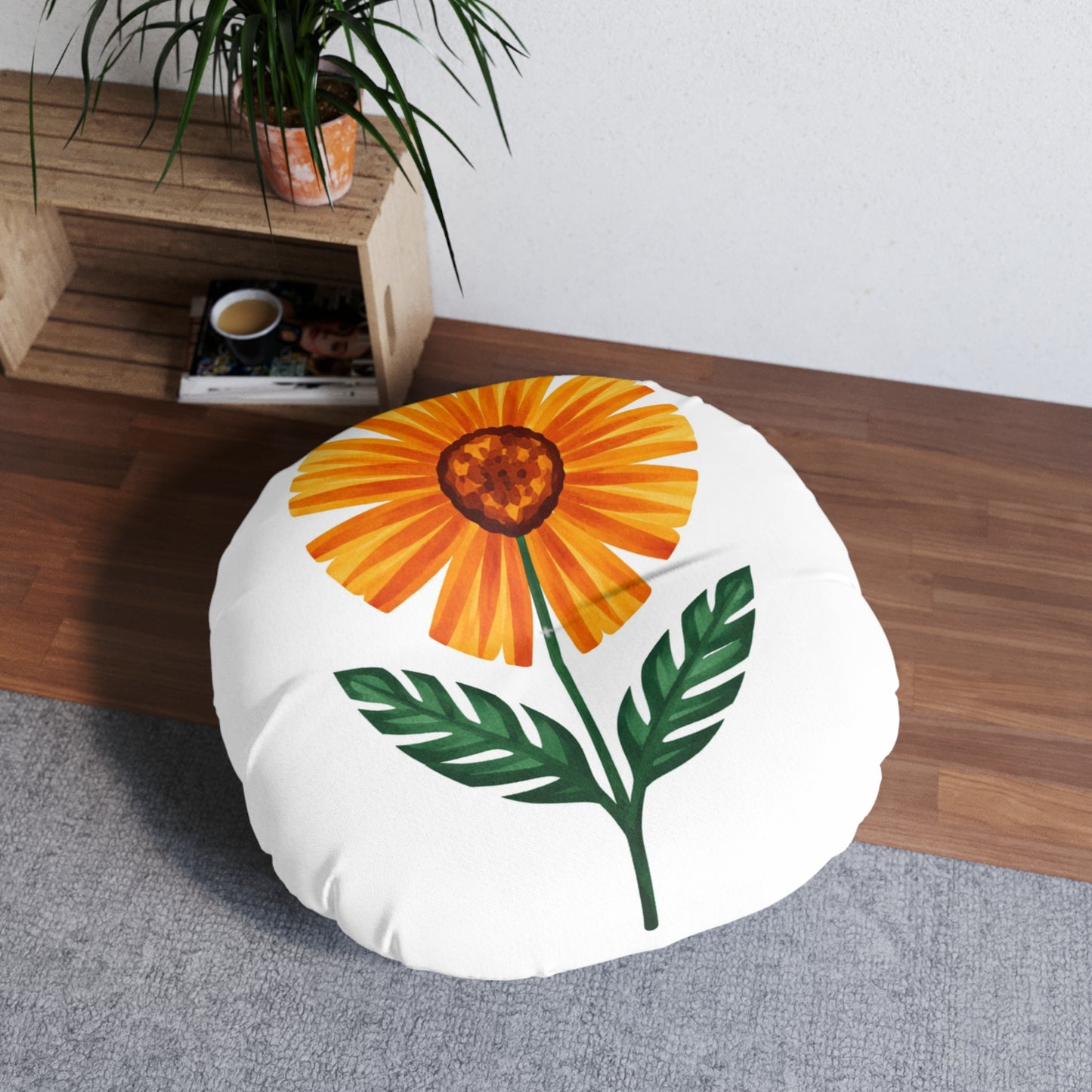 Tufted Floor Pillow
