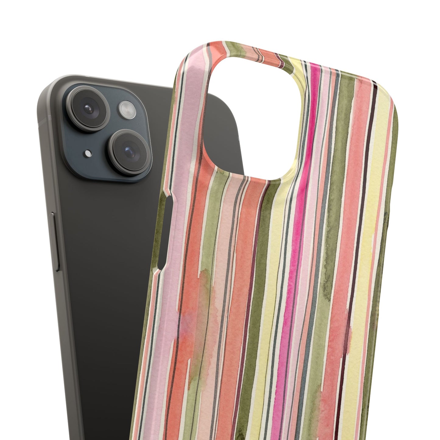 Summer Stripe Snap Phone Case