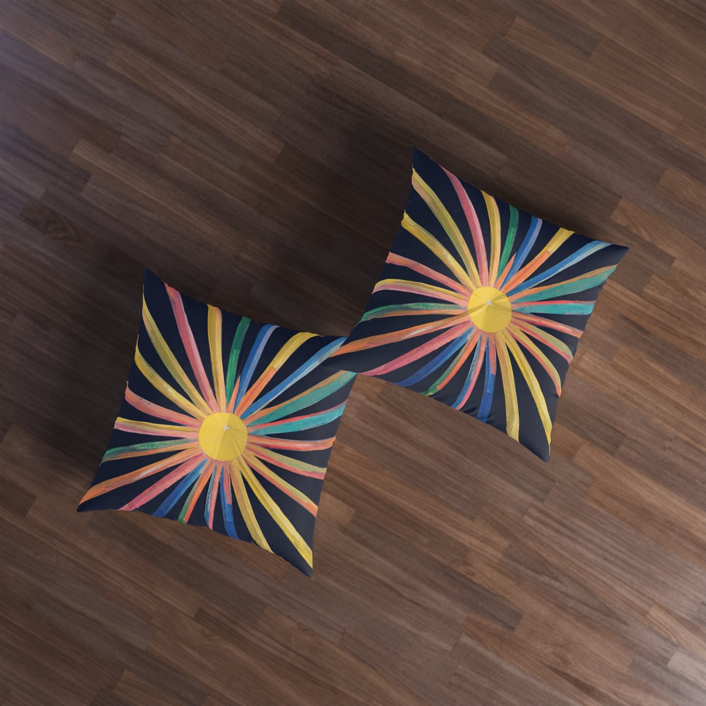 Square Tufted Floor Pillow