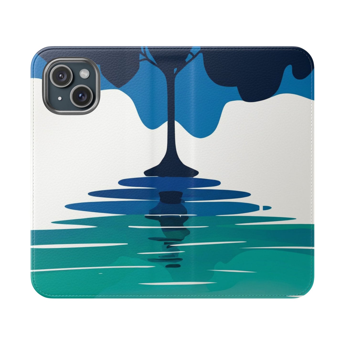 Vegan Leather Flip Case