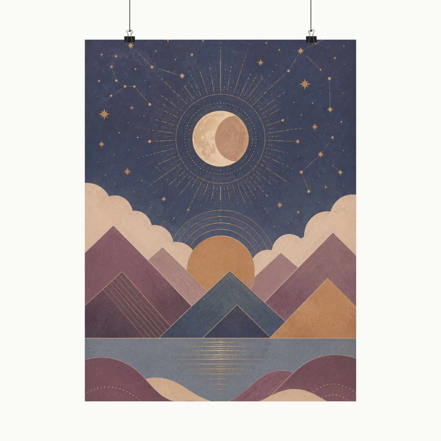Celestial Vale Art Poster