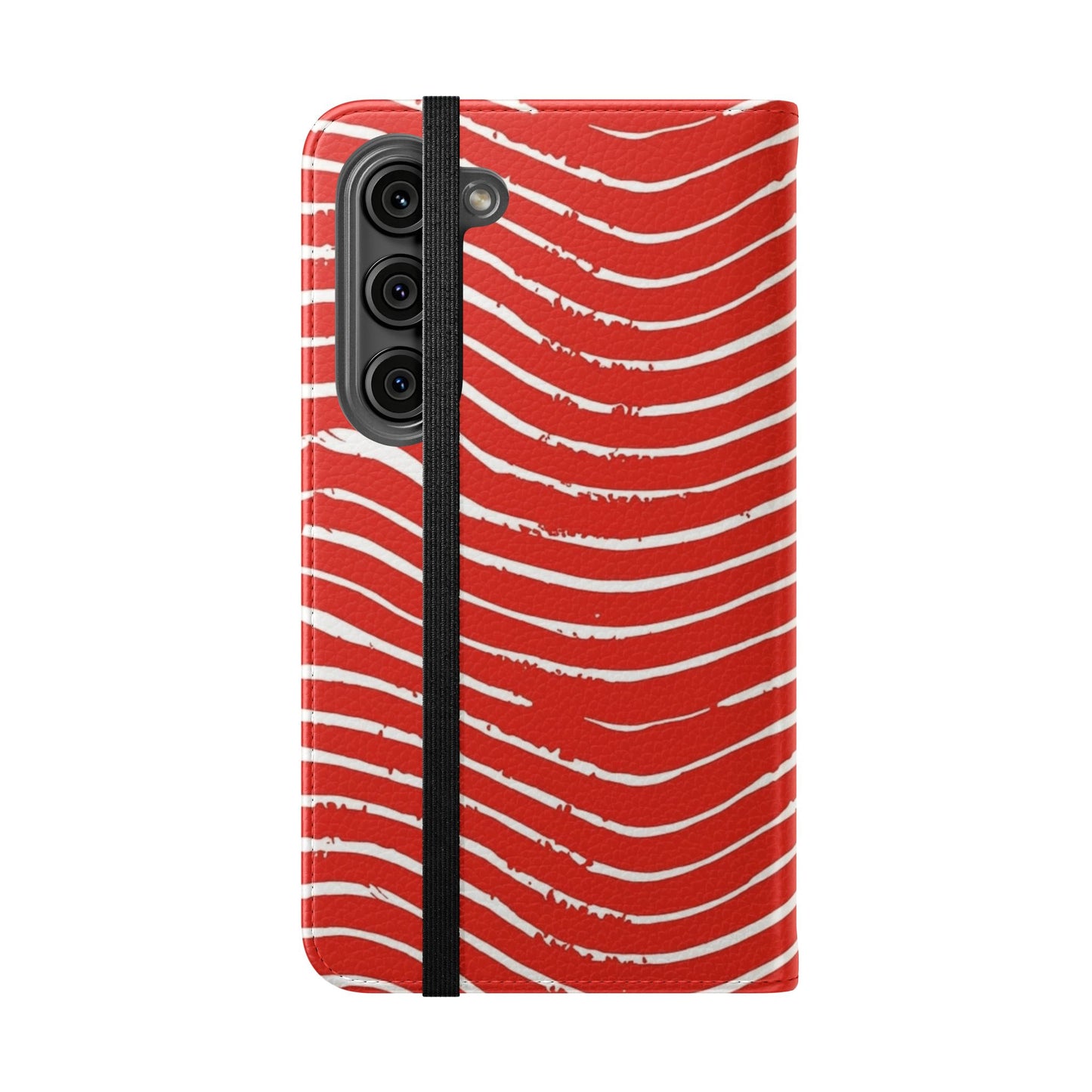 Scarlet Tide Vegan Leather Flip Case