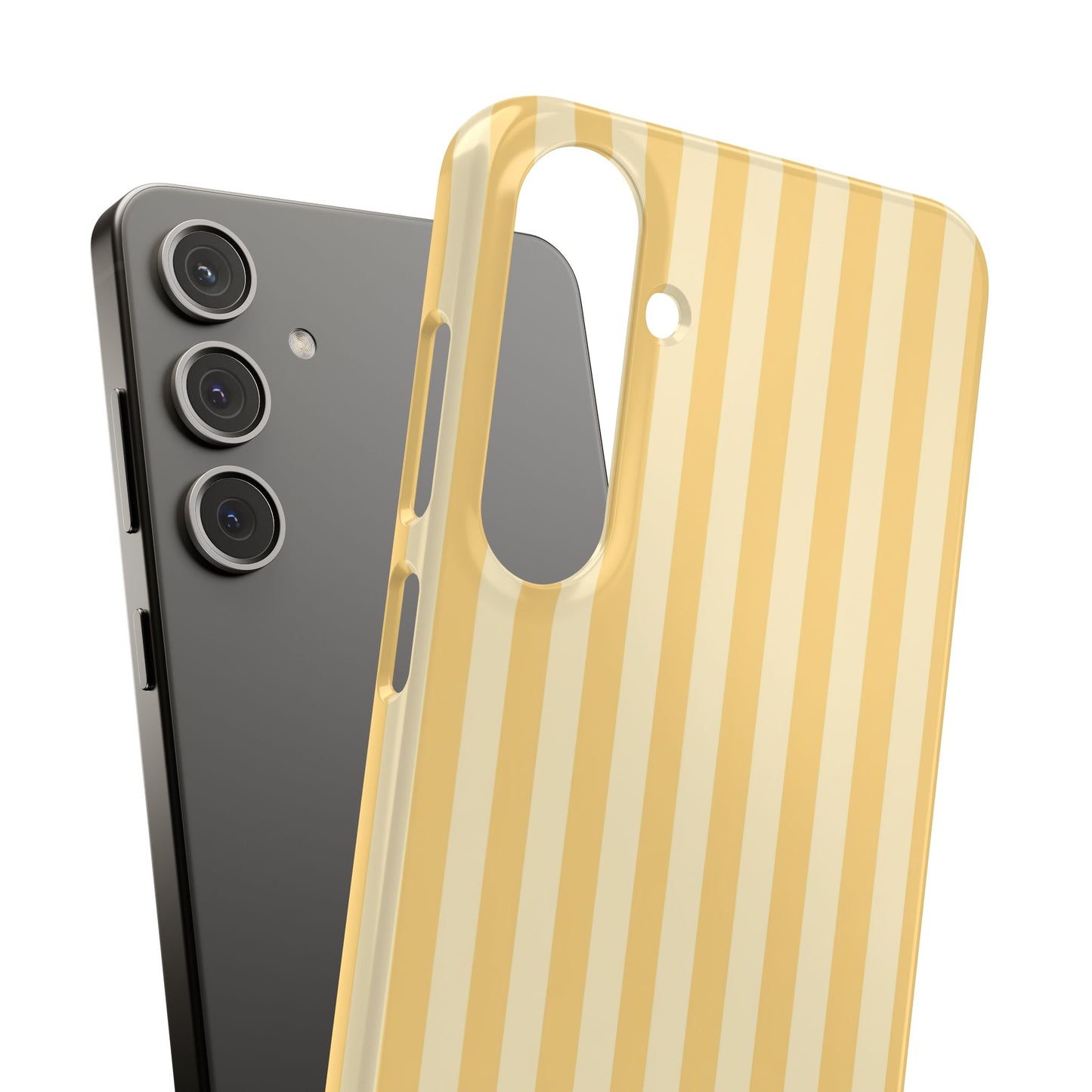 Buttercup Stripe Snap Phone Case