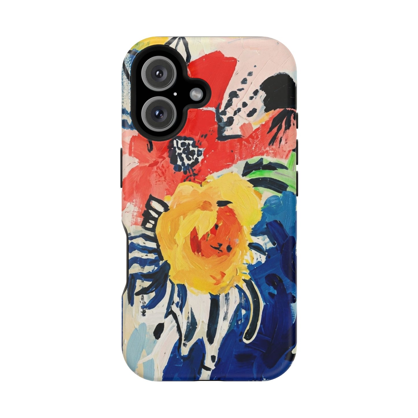 Abstract Flora Magnetic Phone Case