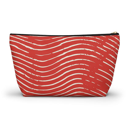Scarlet Tide Accessory Pouch with T-bottom