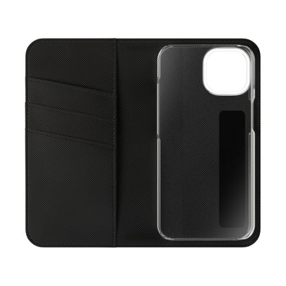 Summer Stripe Vegan Leather Flip Case