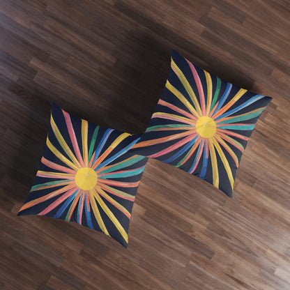 Square Tufted Floor Pillow