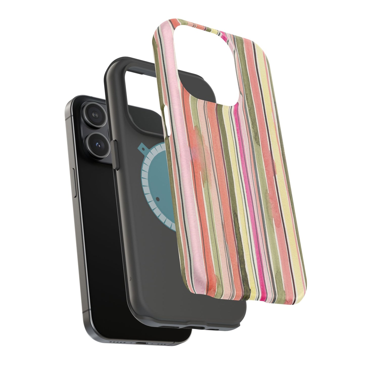 Summer Stripe Magnetic Phone Case