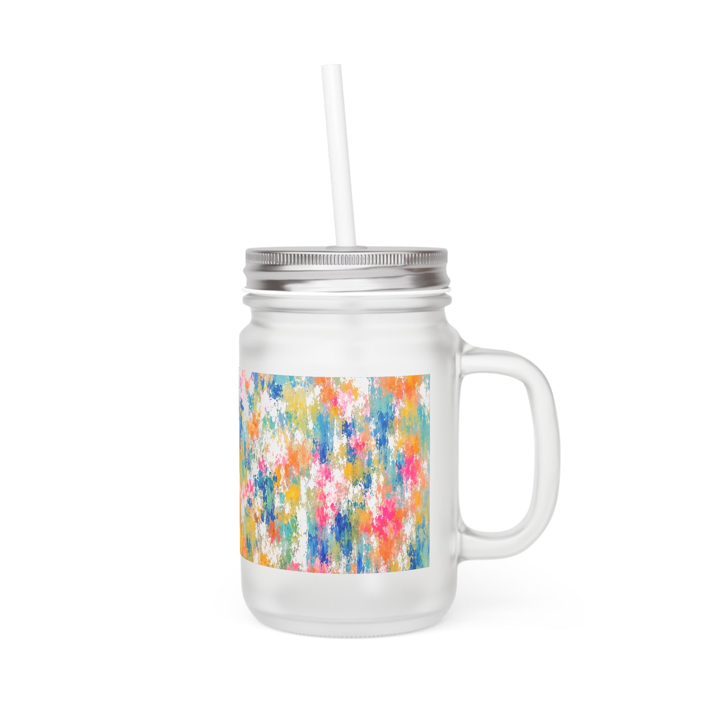 Chromatic Meadow Mason Jar Tumbler