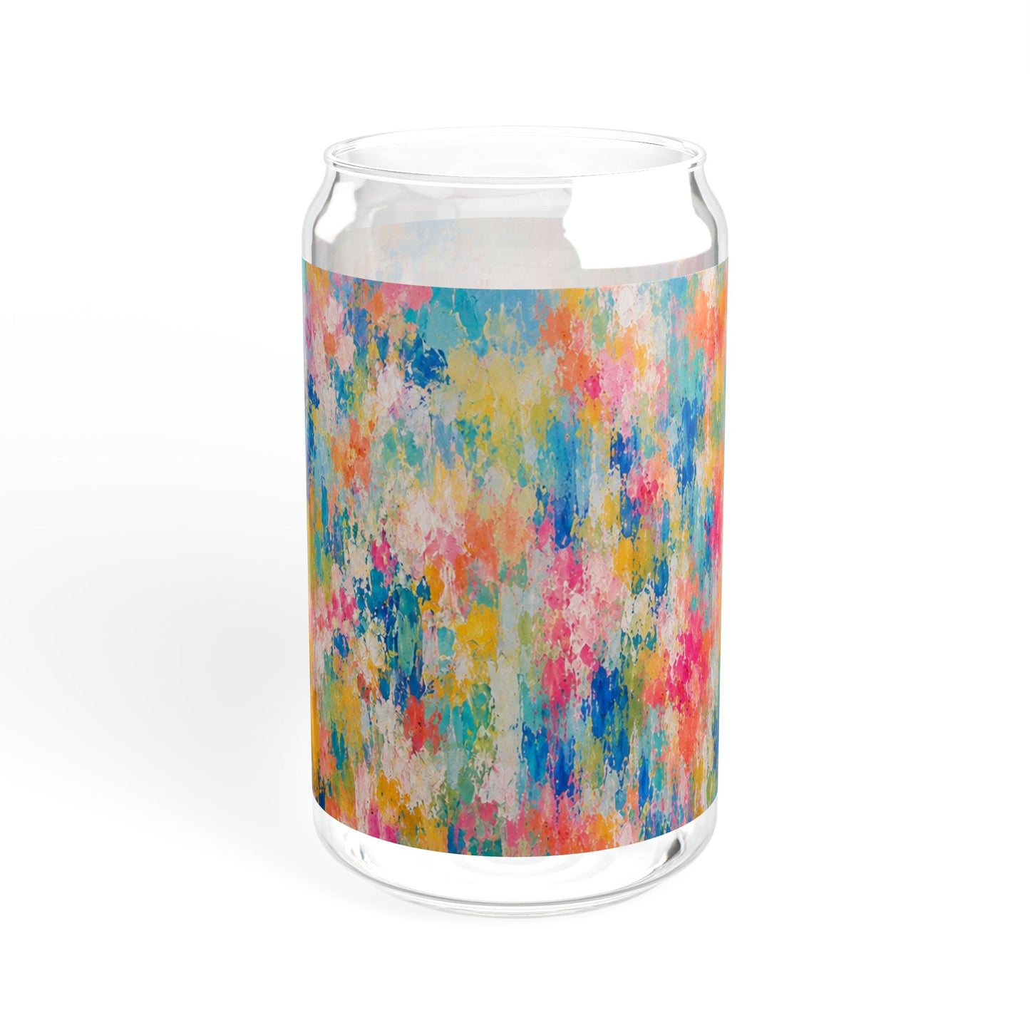 Chromatic Meadow Sipper Glass | 16oz