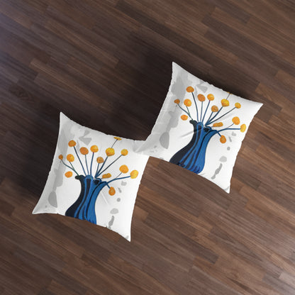 Square Tufted Floor Pillow