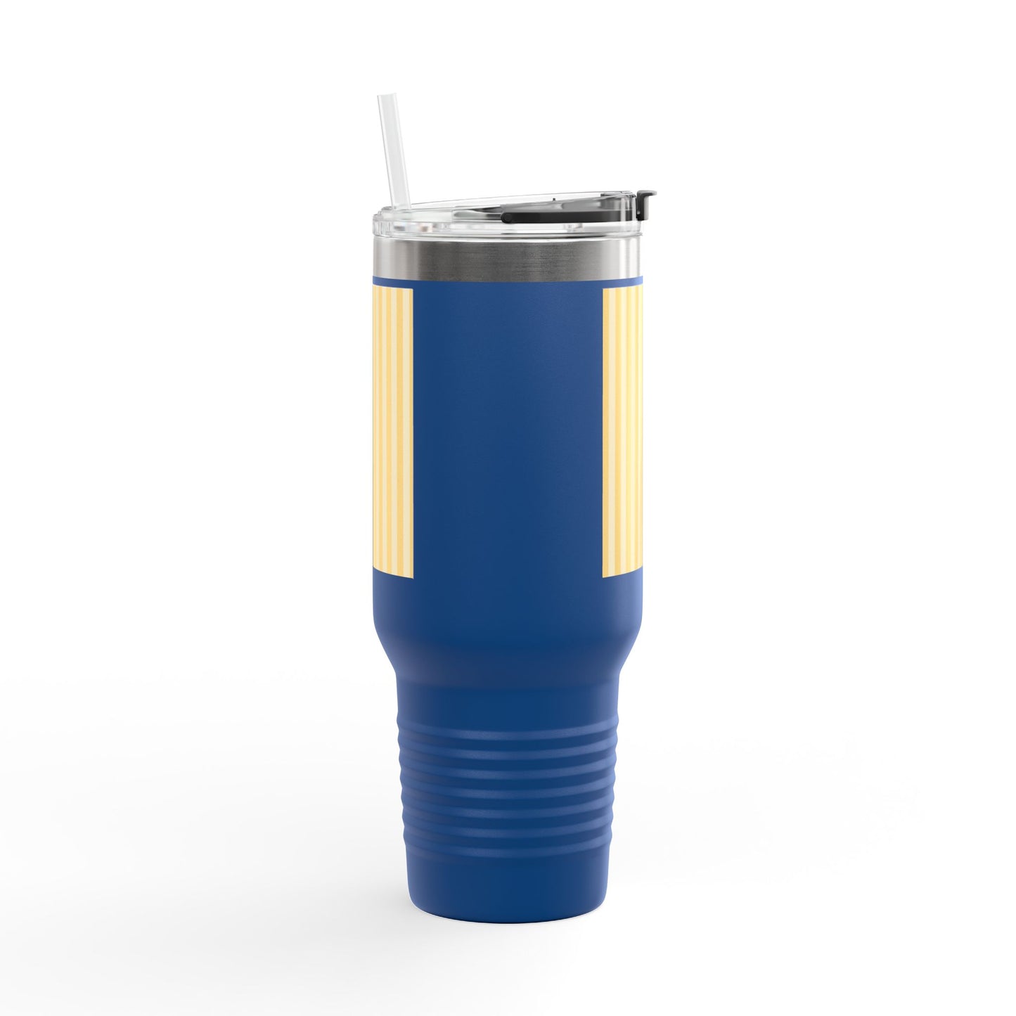 Buttercup Stripe 40oz Insulated Travel Mug