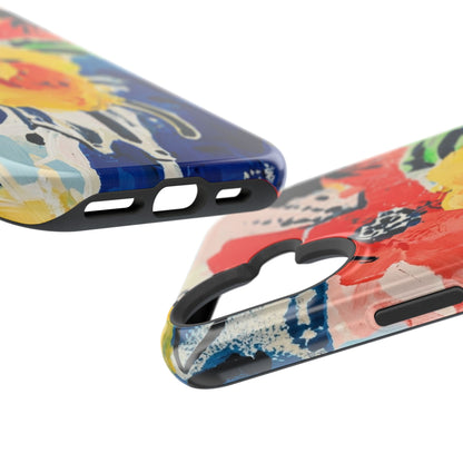 Abstract Flora Magnetic Phone Case