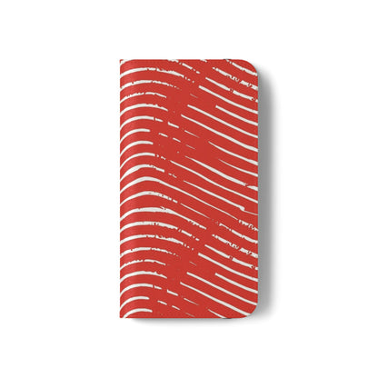 Scarlet Tide Vegan Leather Flip Case